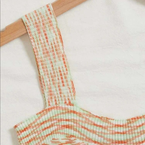 Striped knit cami top - Picture 3 of 4